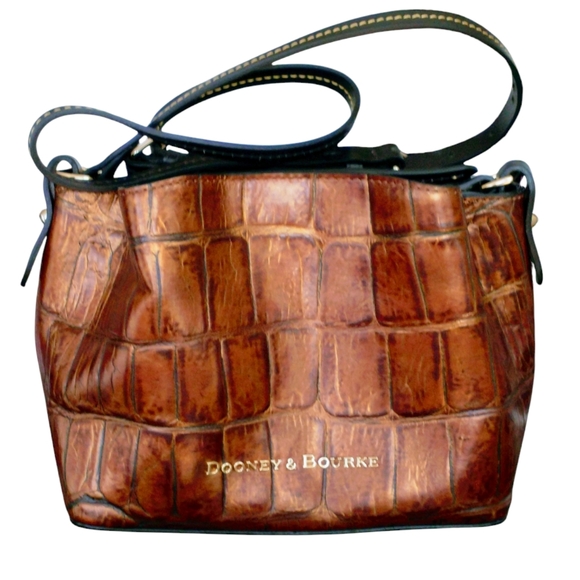 Dooney & Bourke Brown Leather Women's Crossbody Bag